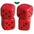 Red Dice Specialty Keeper Salt & Pepper Shakers
